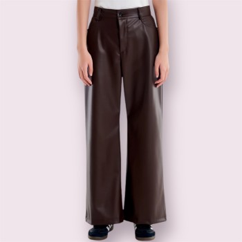 Pantalone similpelle ampio...